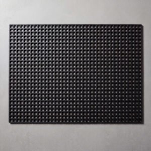 Rubber Grid Mat, 24 x 36